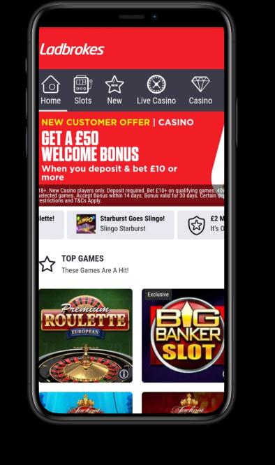 Ladbrokes Casino UK Mobile