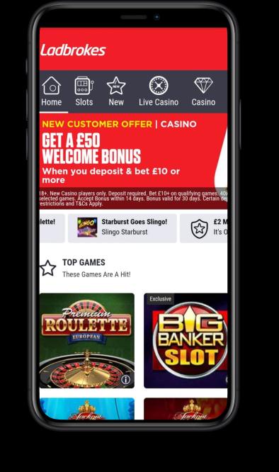 Ladbrokes Casino UK Mobile